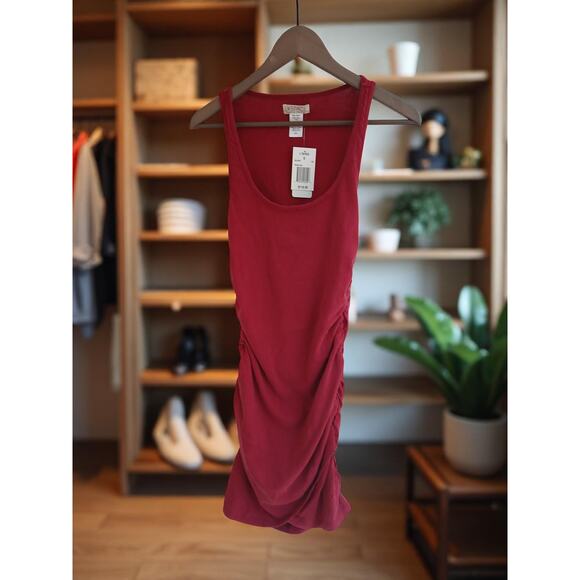 L*Space Revolve Wildwood Mini Dress Cabernet - Size Small - Picture 3 of 6